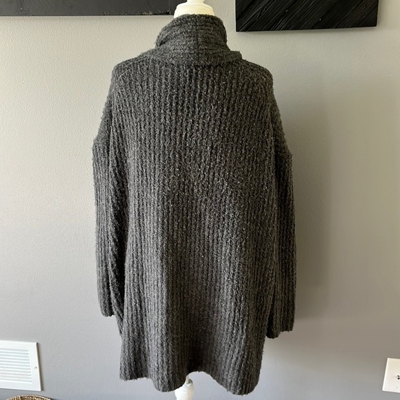 J.Crew Open Front Wool Blend Cardigan Gray - Picture 7 of 10